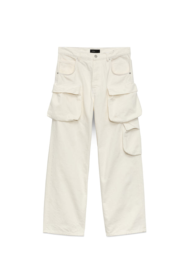 Purple Brand P018 Triple Pocket Cargo Light Indigo