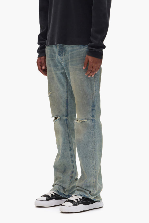 Purple Brand P026 Dirty Fade Down Light Indigo