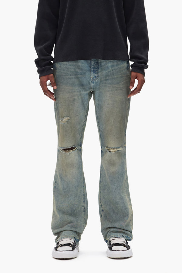 purple brand P026 Dirty Fade Down Light Indigo