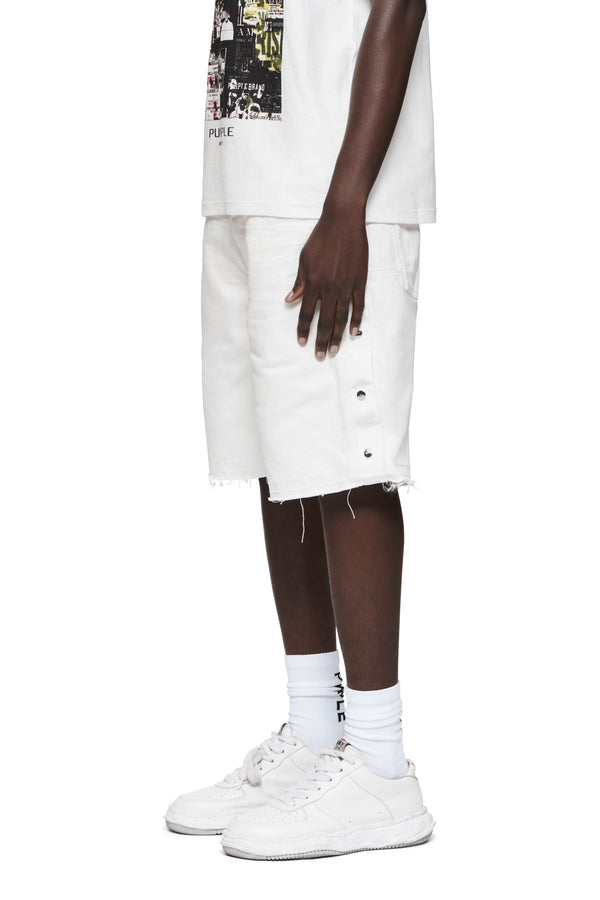 Purple Brand P045 Tearaway Shorts Light Indigo