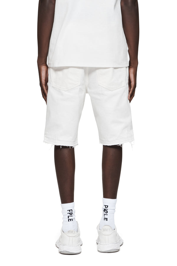 Purple Brand P045 Tearaway Shorts Light Indigo