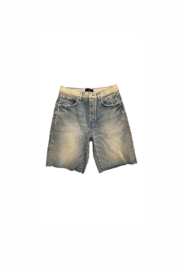 purple brand P059 Basalt Rhinestone Light Indigo