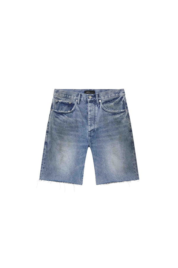 Purple Brand P059 Ferrous Steel Shorts Mid Indigo