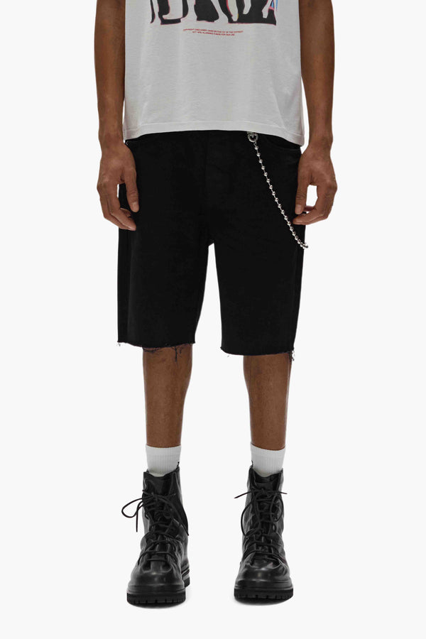 purple brand P059 Midnight Shorts Black