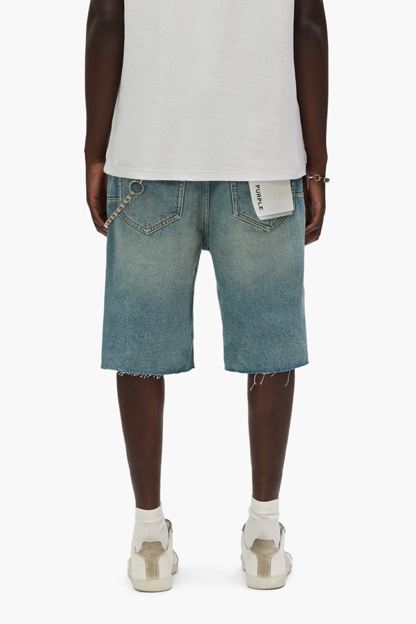 Purple Brand P059 Vintage Shorts Mid Indigo