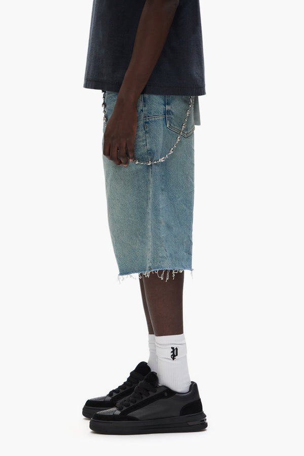 Purple Brand P070 Vintage Shorts Mid Indigo