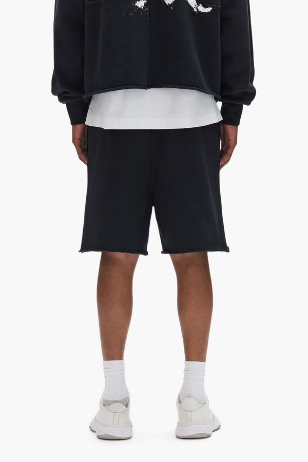 Purple Brand Painted Wordmark Short Black