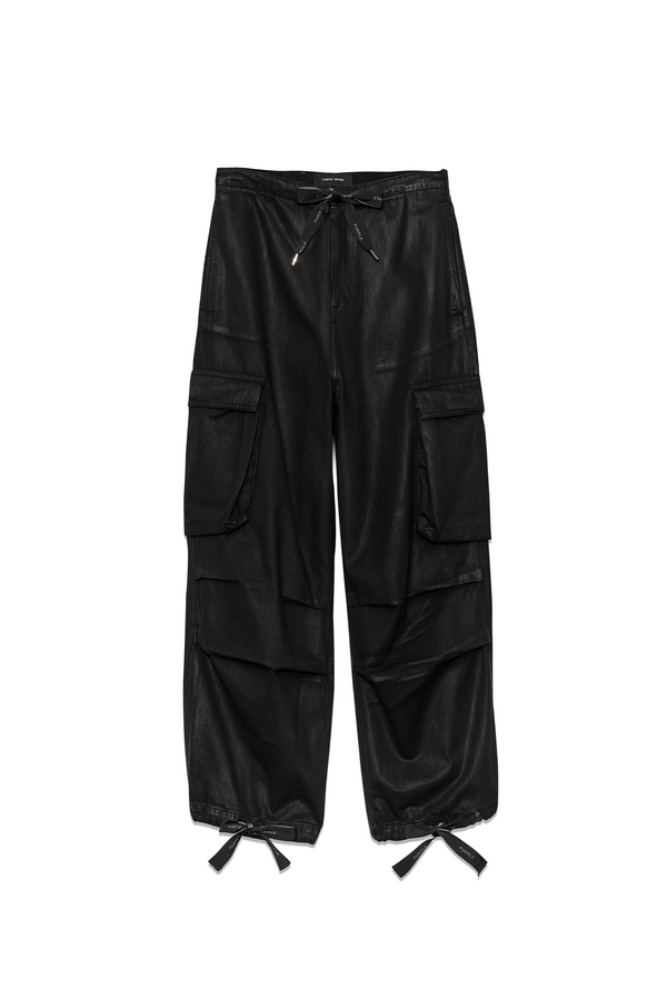 Purple Brand Parachute Cargo Coated Black