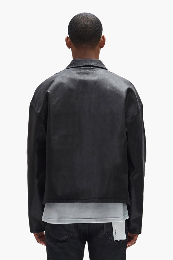 Purple Brand Patch Pocket Jacket Black