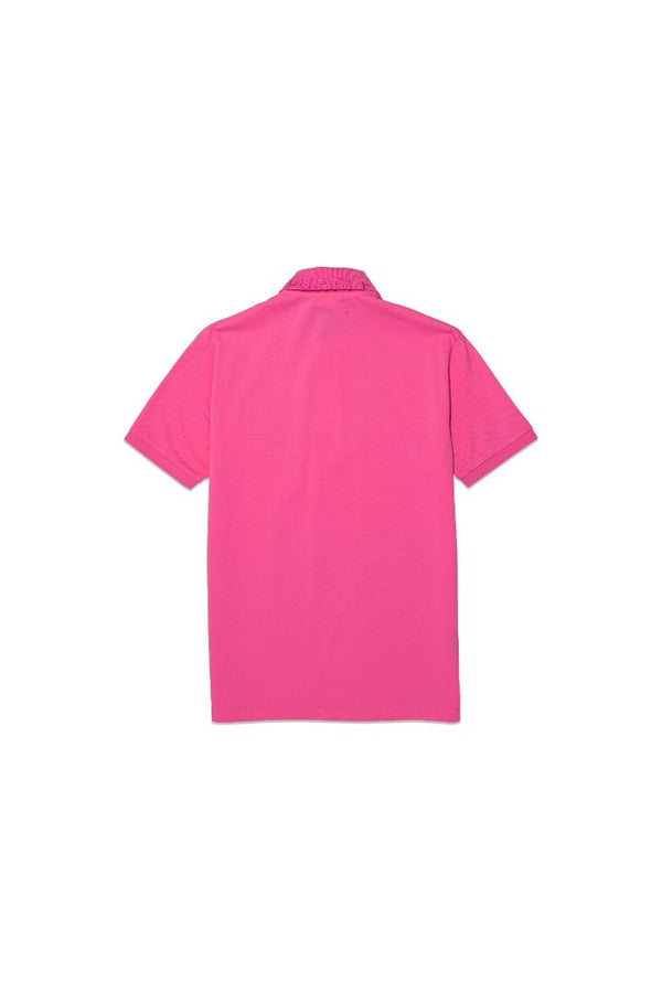 Purple Brand Pique Knit Polo Pink