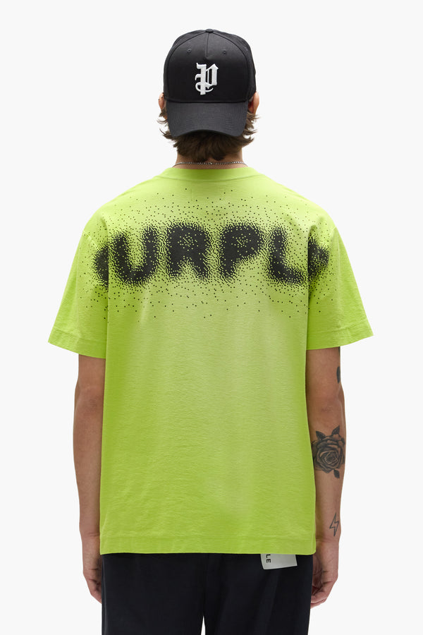 Purple Brand Pixelated Tee Green