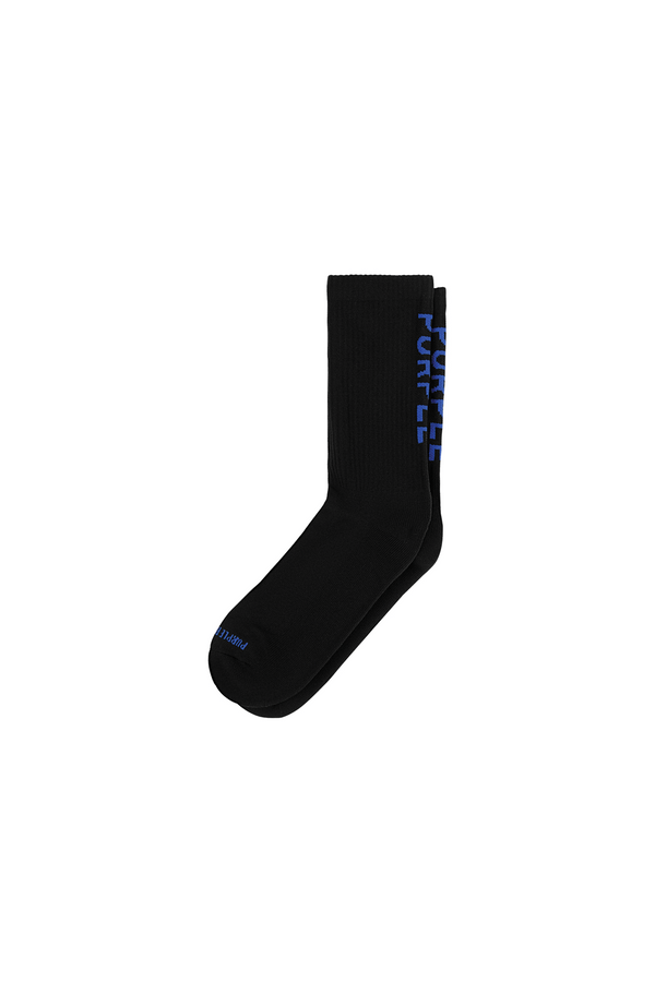 purple brand Purple Brand Core Crew Socks Black