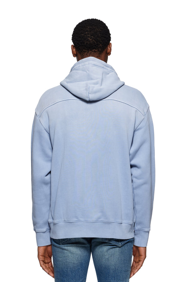 Purple Brand Purple Faded Hoodie Light Blue