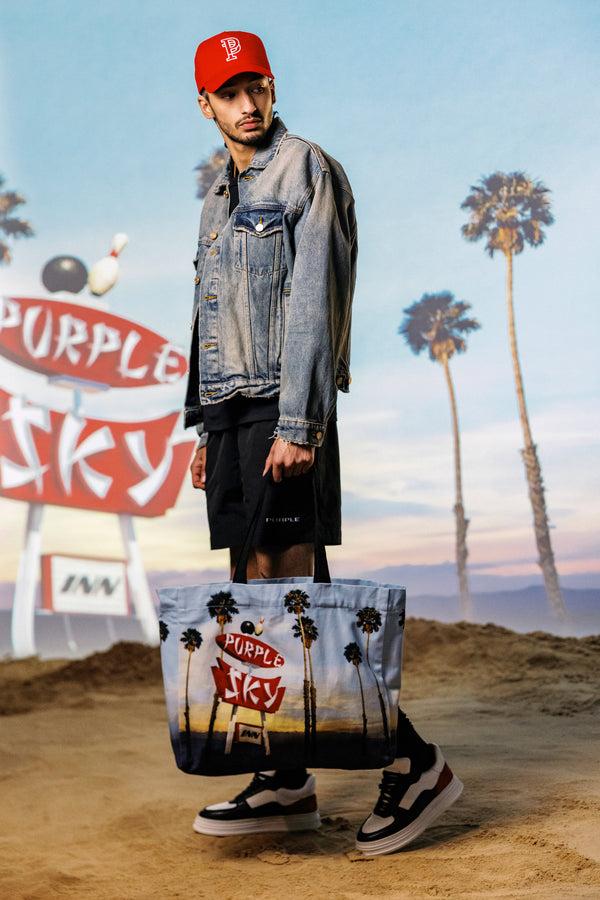 Purple Brand Purple X Blue Sky Bag All Over Print