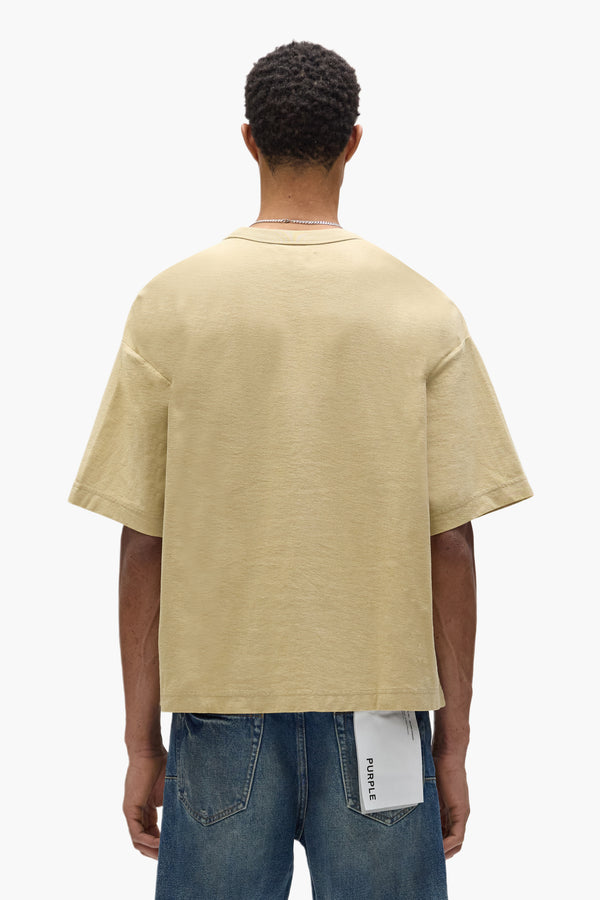 Purple Brand Remnants Tee Tan