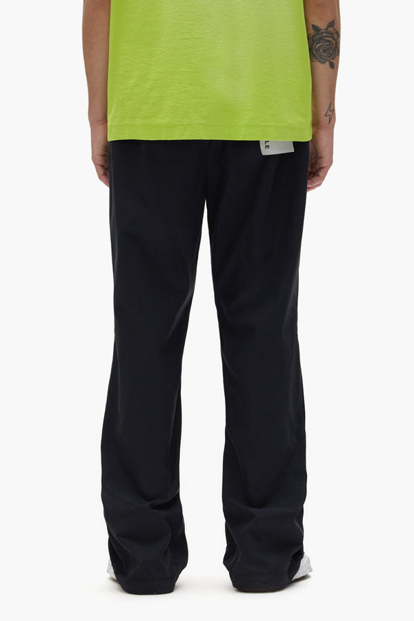 Purple Brand Sateen Track Pant Black