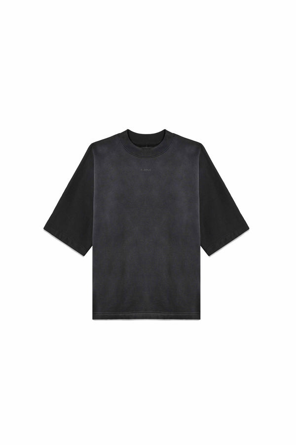 Purple Brand Shadow Flasher Fleece Tee Black