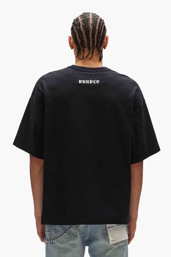 Purple Brand Shatter Tee Black
