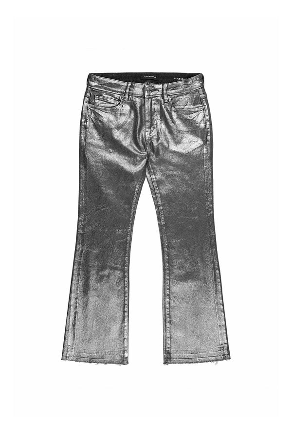 purple brand Silver Foil Ankle Bootcut Dark Indigo