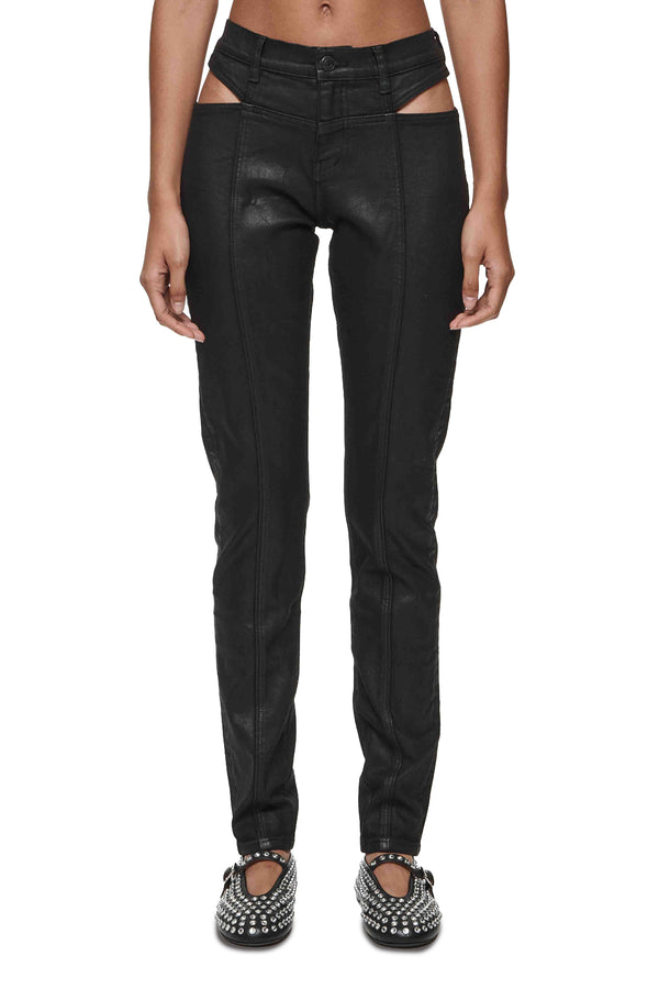 purple brand Skinny Cut Out Coated