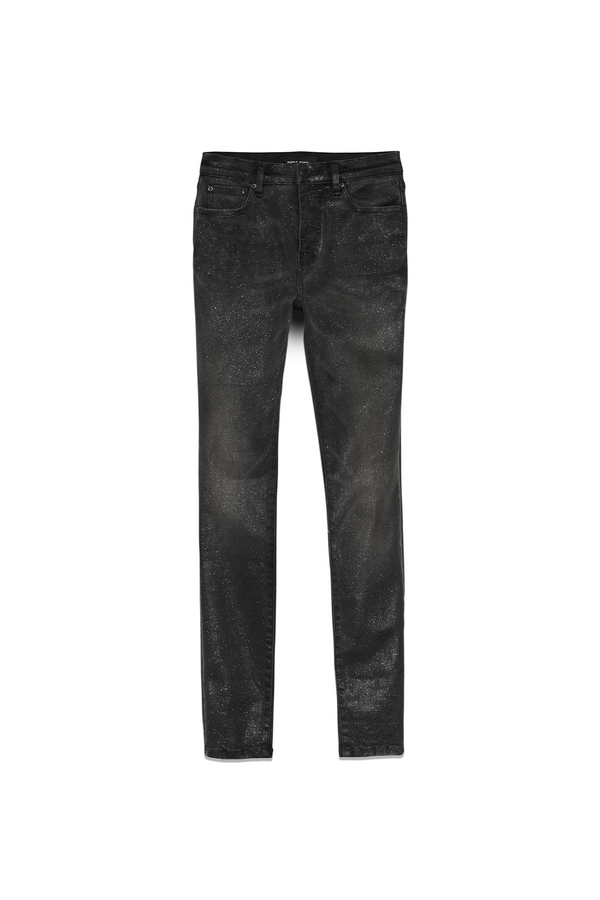 Purple Brand Skinny Glitter Black