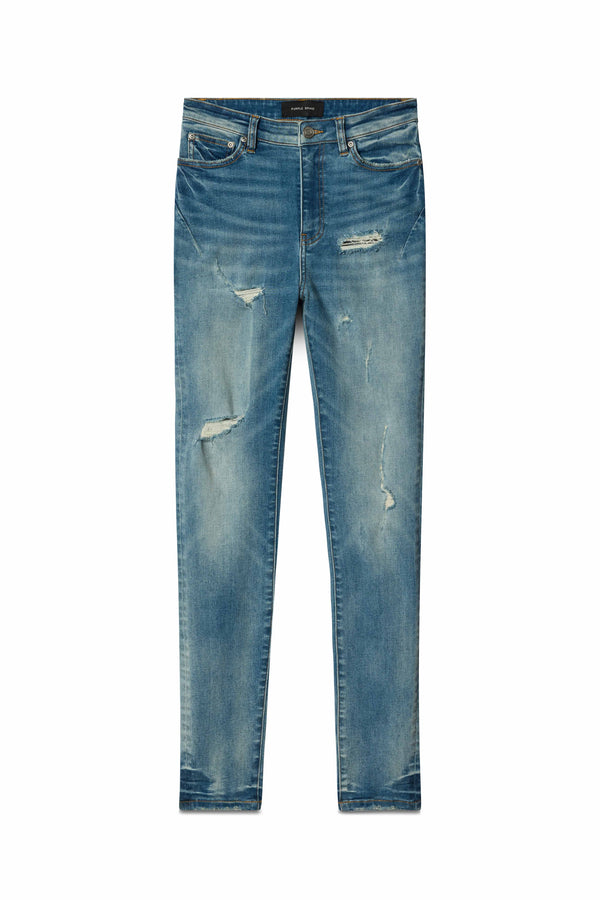 Purple Brand Skinny High Rise Mid Indigo