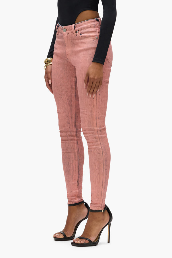 Purple Brand Skinny Paint Job Pink