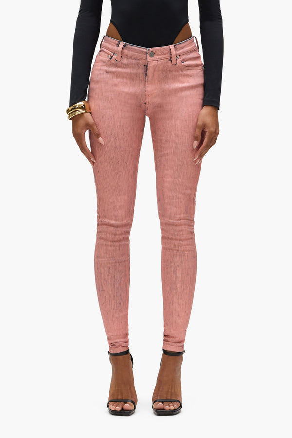 purple brand Skinny Paint Job Pink