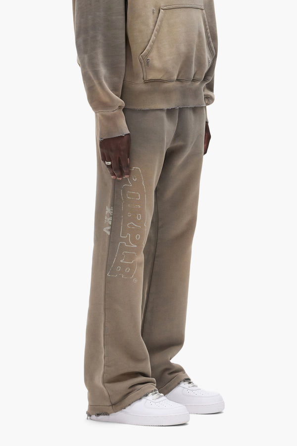 Purple Brand Slab Sweatpant Gray