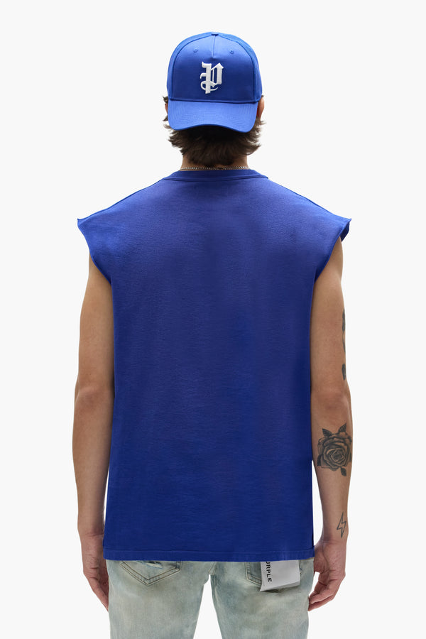 Purple Brand Slab Tank Top Blue