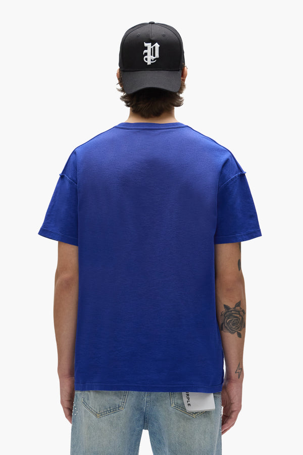 Purple Brand Slab Tee Blue