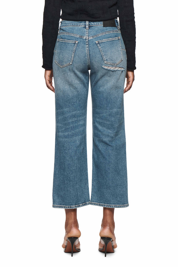 Purple Brand Slim Crop 80's Mid Indigo