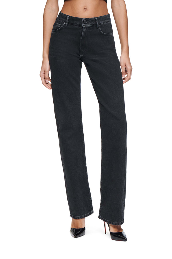 purple brand Slim Straight Back Cut Out Black