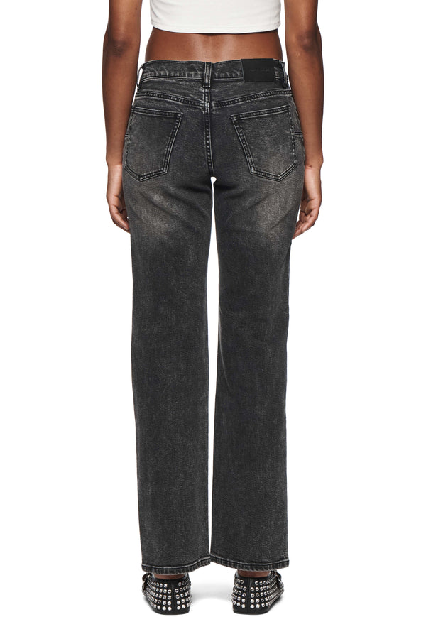 Purple Brand Slim Straight Black