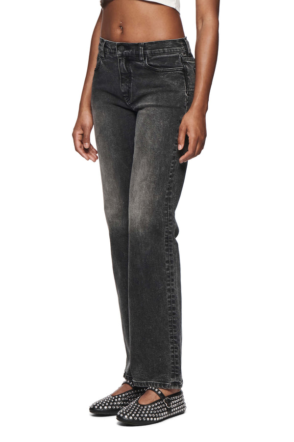 Purple Brand Slim Straight Black