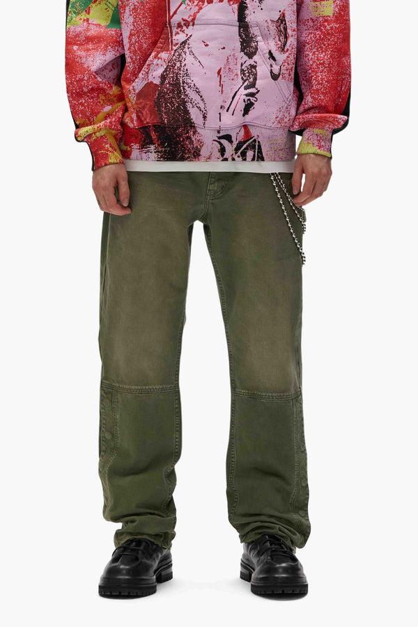 purple brand Snap Carpenter Pant Green