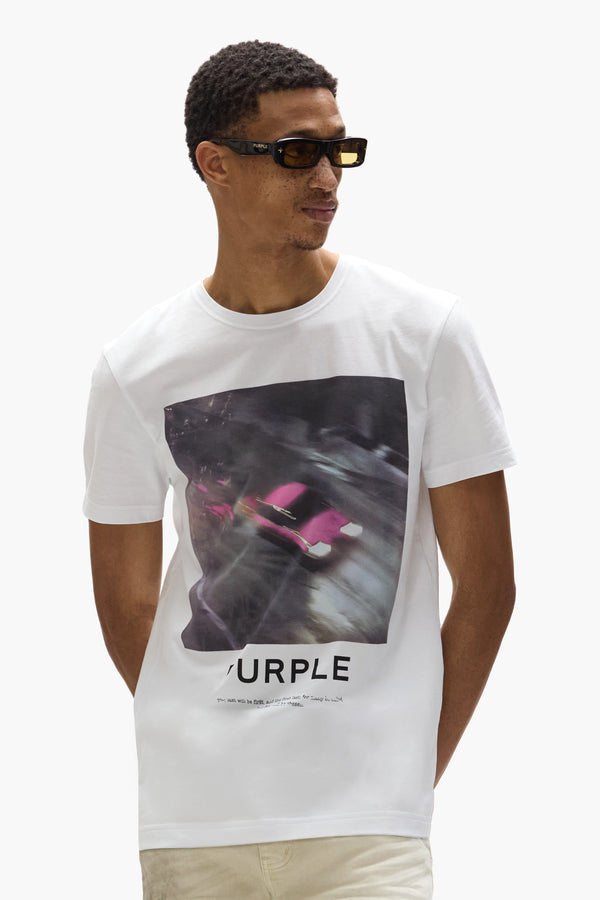 Purple Brand Speed Tee Light Indigo