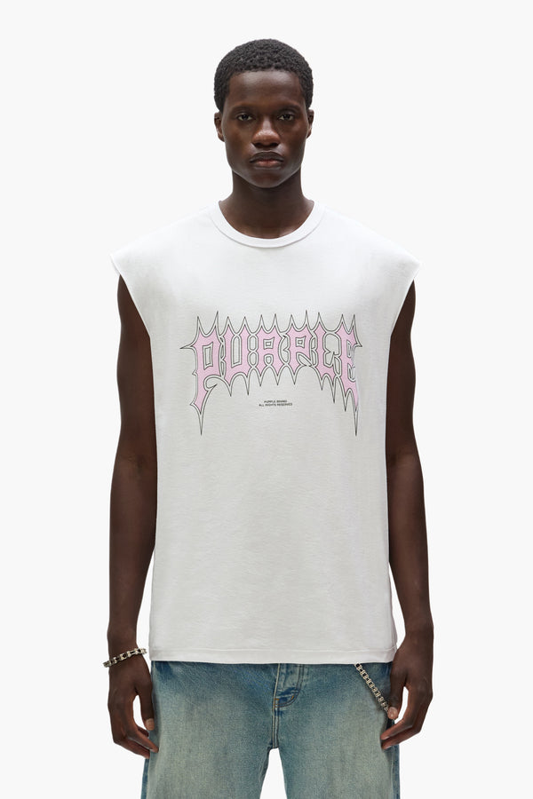 purple brand Spine Tank Top Light Indigo