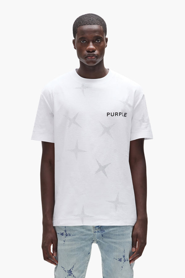 purple brand Stars Tee Light Indigo