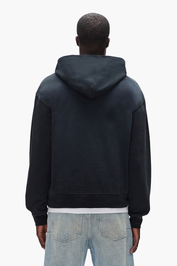 Purple Brand Studded Hoodie Black