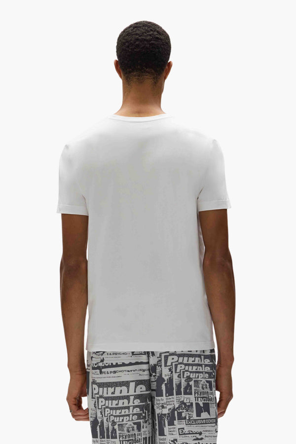 Purple Brand Tabloids Tee Light Indigo