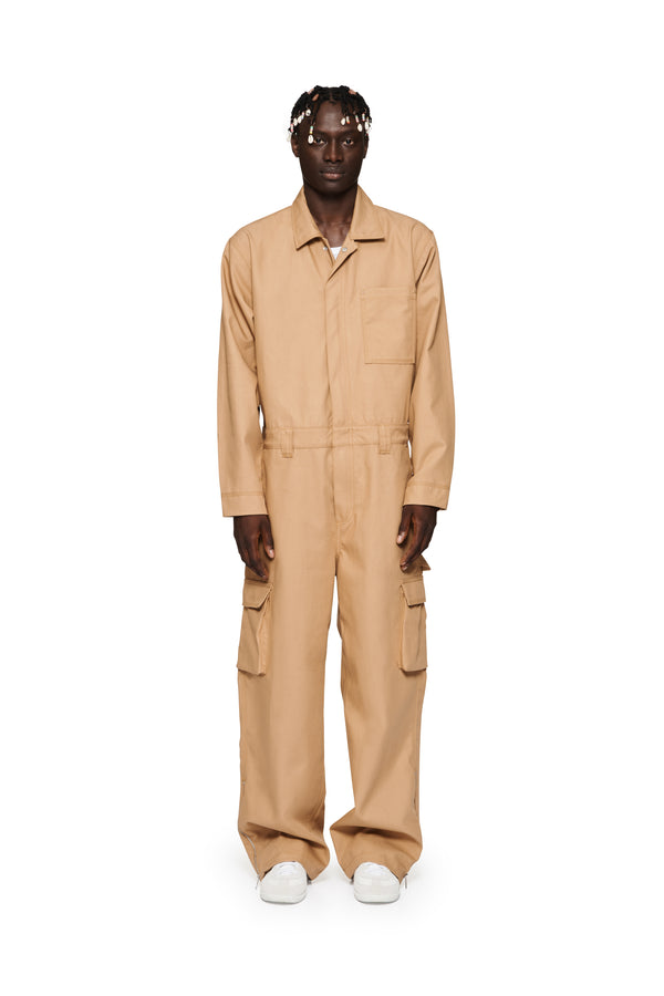 purple brand Twill Jumpsuit Brown