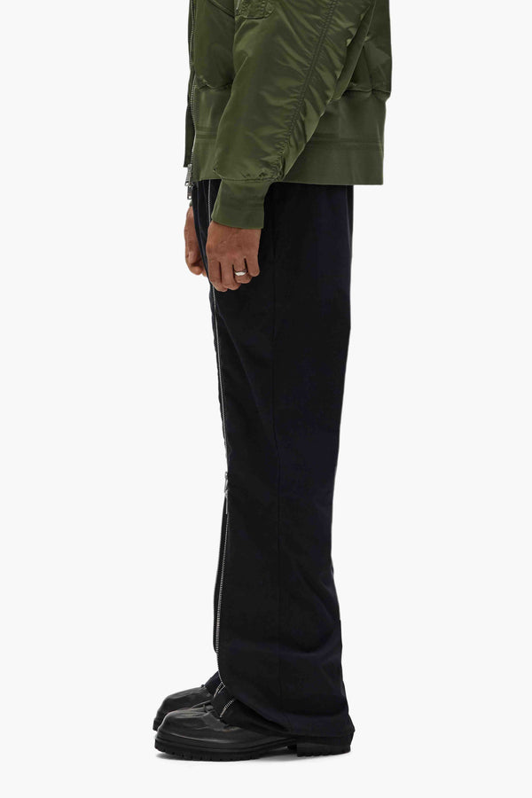 Purple Brand Twill Track Pant Black