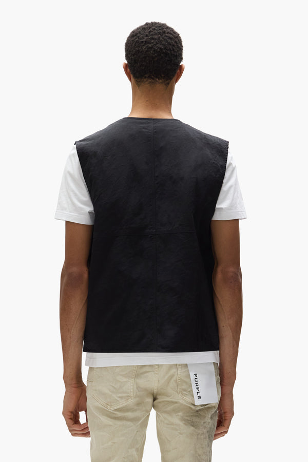 Purple Brand Utility Vest Black