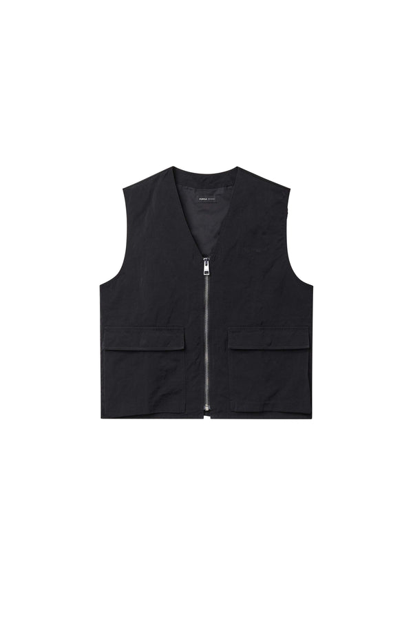 Purple Brand Utility Vest Black