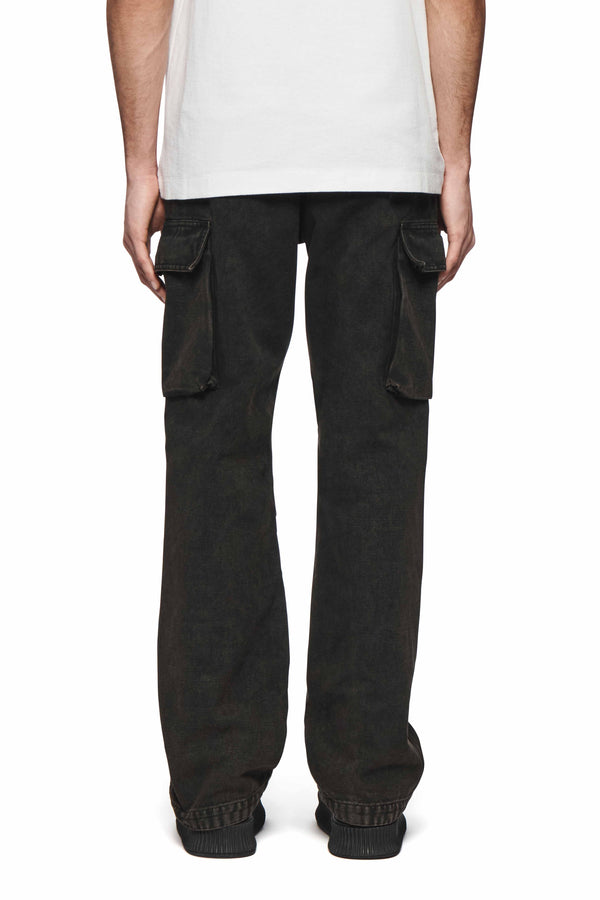 Purple Brand Vintage Canvas Cargos Black