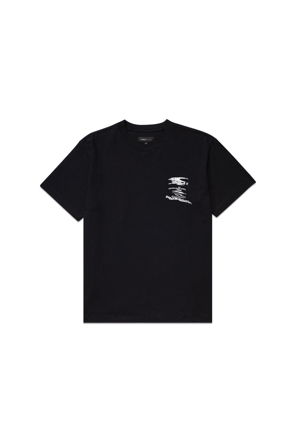purple brand Wavelength Tee Black