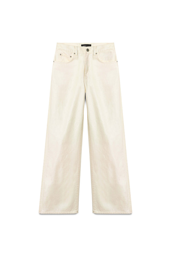 purple brand Wide Pearlescent Off White