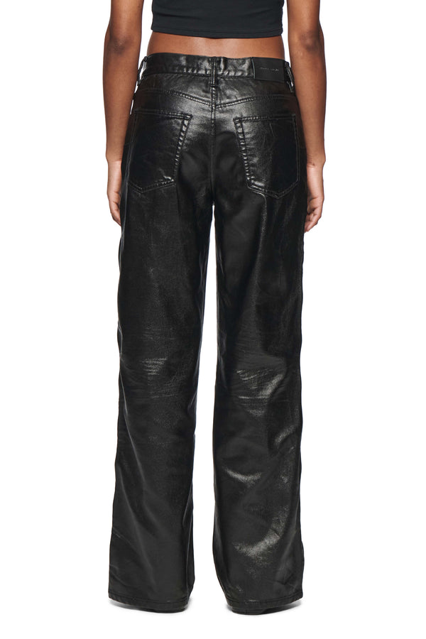 Purple Brand Wide Side Cut Out Black