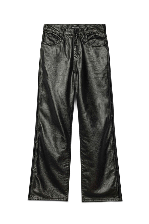 Purple Brand Wide Side Cut Out Black